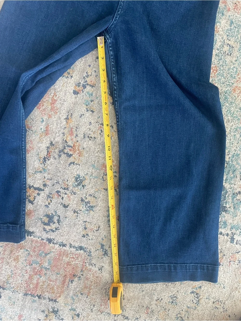 Anthropologie The Colette Crop Wide-Leg Jeans by Maeve size 30 - Picture 7 of 7